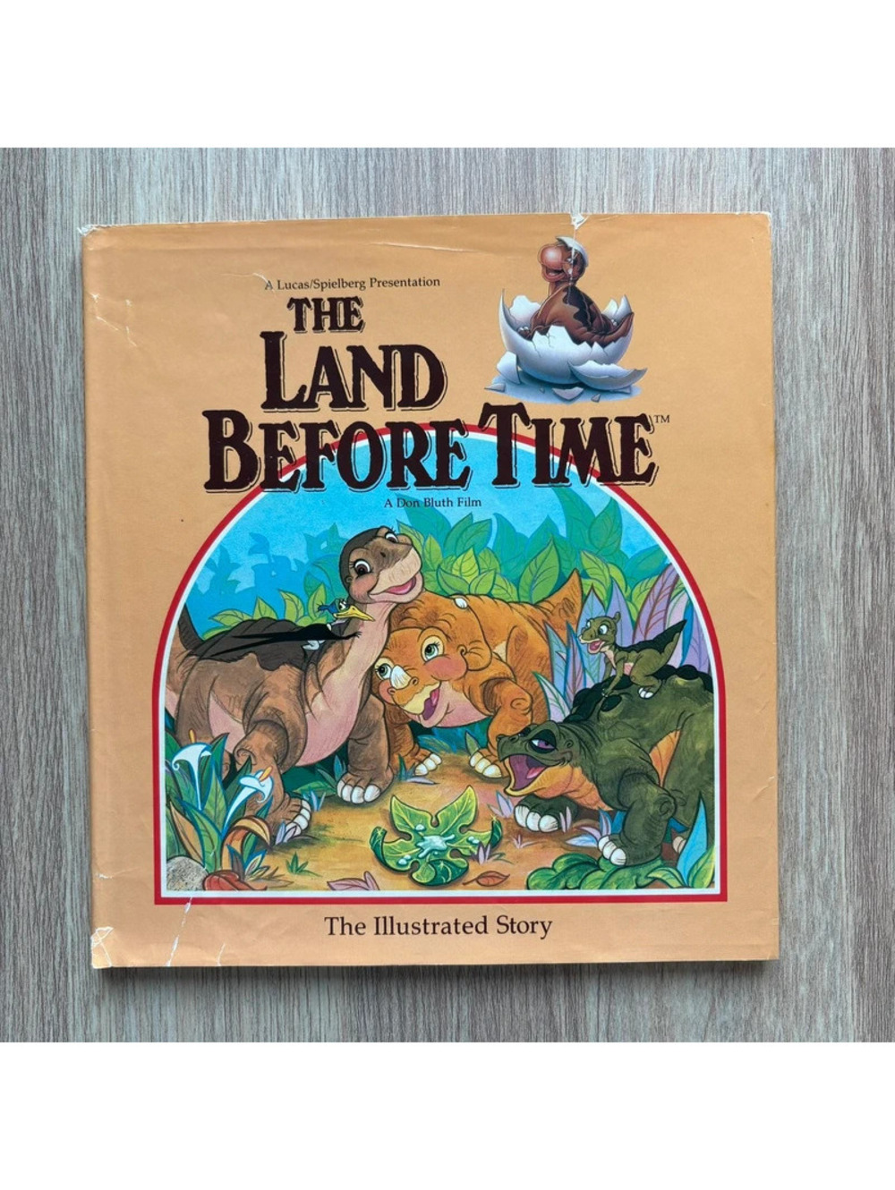 Vintage 1988 The Land Before Time Illustrated Story Hardcover JCPenney Exclusive